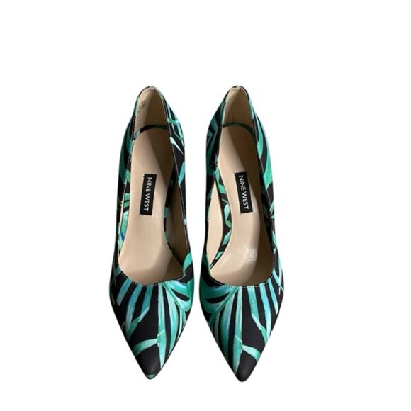 Nine West Women's Tatiana Fabric Pointy Toe Pumps - Picture 2 of 8